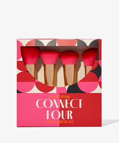 Spectrum Collections - Connect Four Midi 4 Piece Brush Set