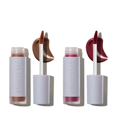 By BEAUTY BAY - Dewy Hint Lip Tint Duo - Mallow & Brulee 