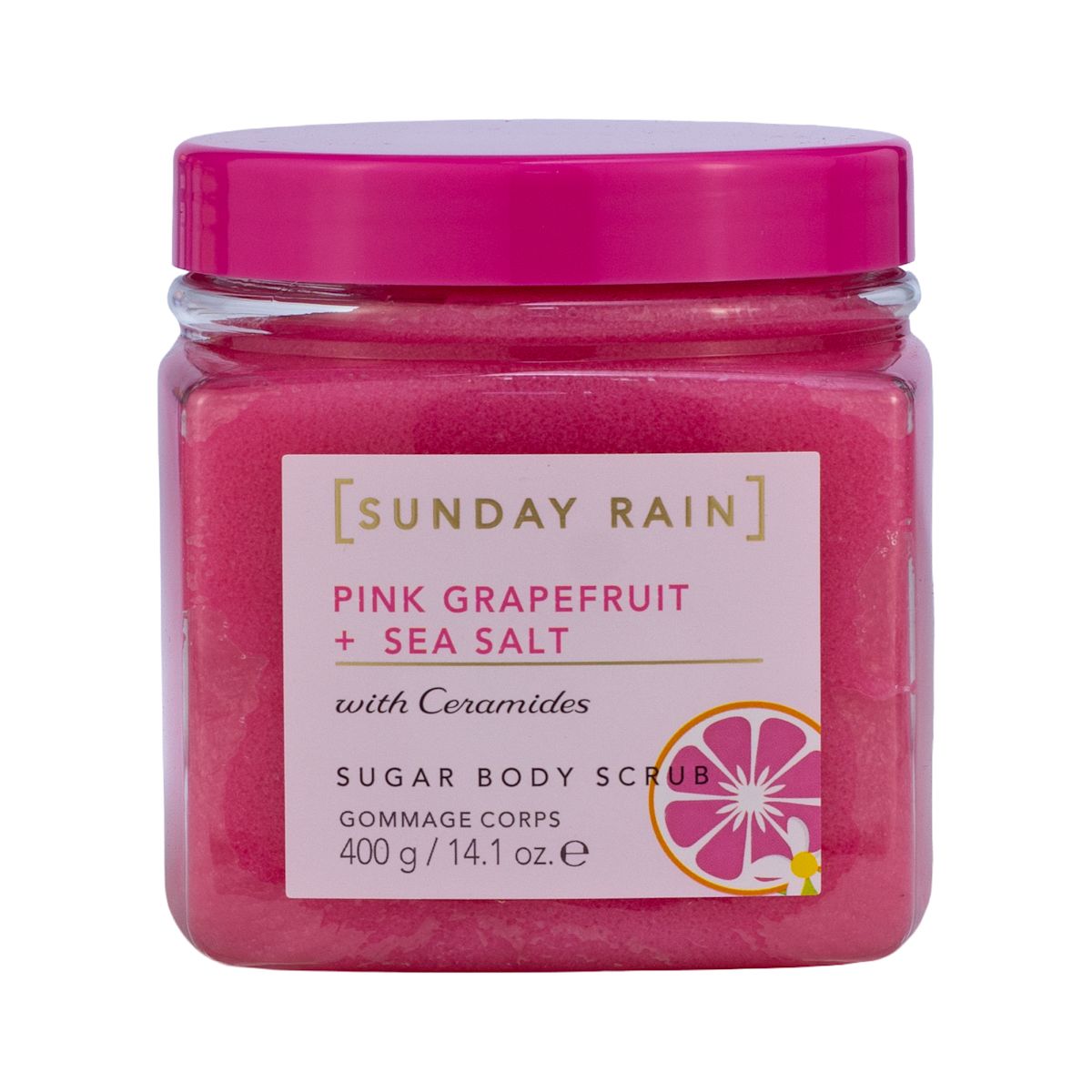 Sunday Rain Pink Grapefruit & Sea Salt Body Scrub