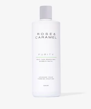rosecaramel Purity Tan Removing Bubble Bath