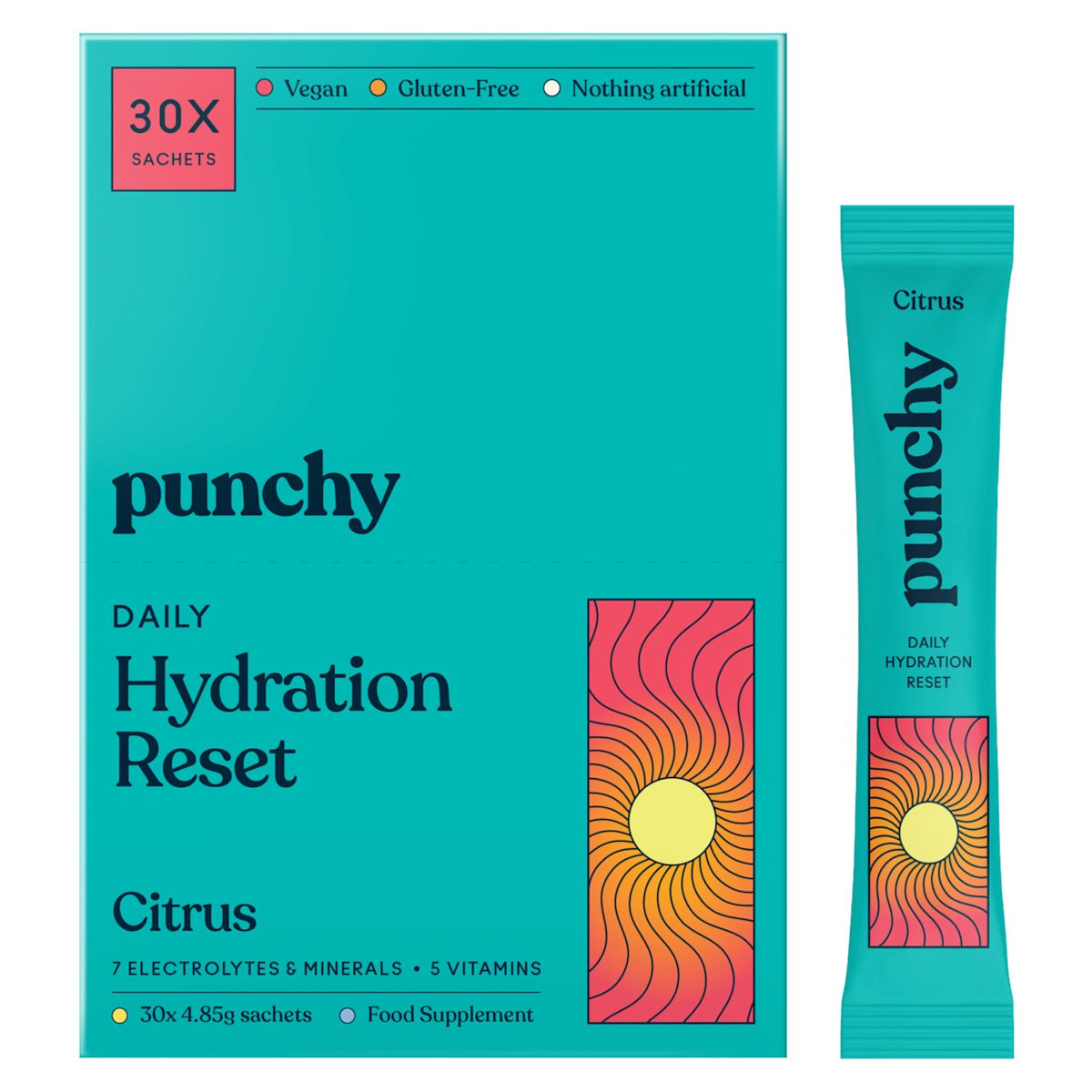 Daily Hydration Reset Citrus - Daily Hydration Reset Citrus x 30 Sachets