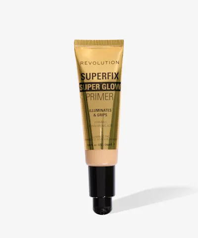Makeup Revolution - Superfix Grip Superglow Primer Gold