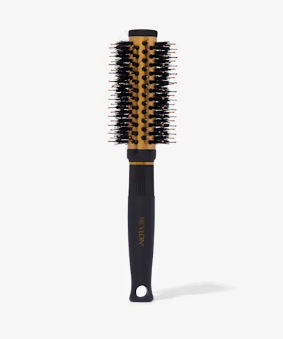 Revlon - Ionic Ceramic Curls & Flips Small Round Barrel Blow Dry Hair Brush