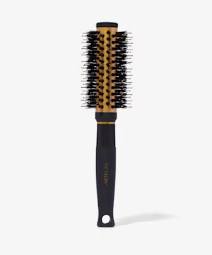 Revlon Ionic Ceramic Curls & Flips Small Round Barrel Blow Dry Hair Brush