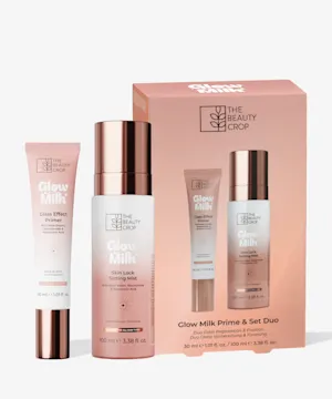 The Beauty Crop Glow Milk Prime & Set Duo