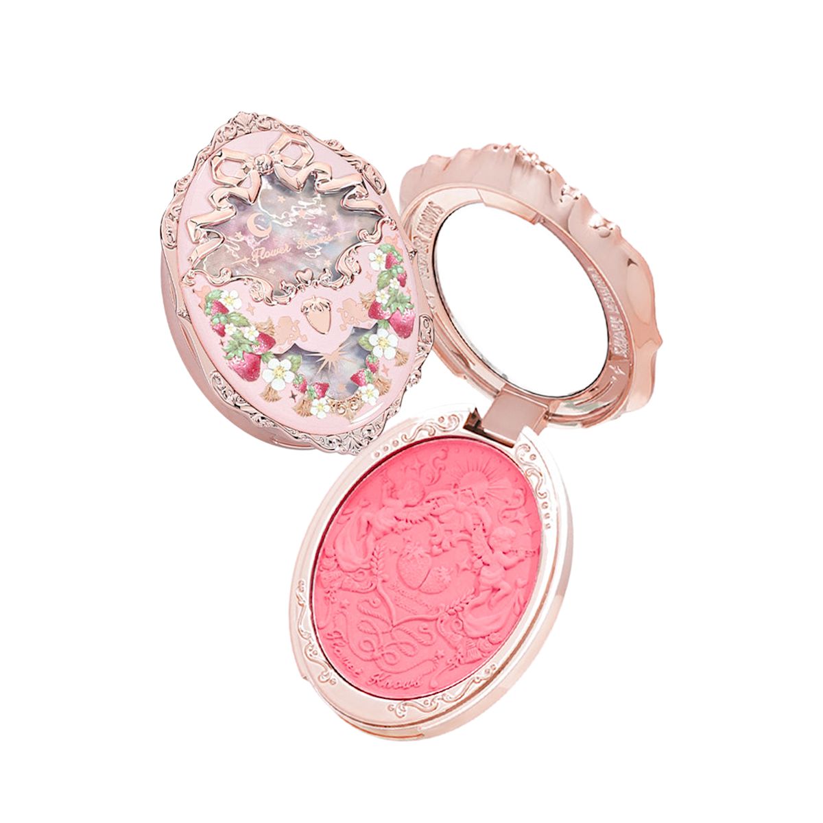 Flower Knows Violet Strawberry Rococo Embossed Blush 01 Romantic Blossom