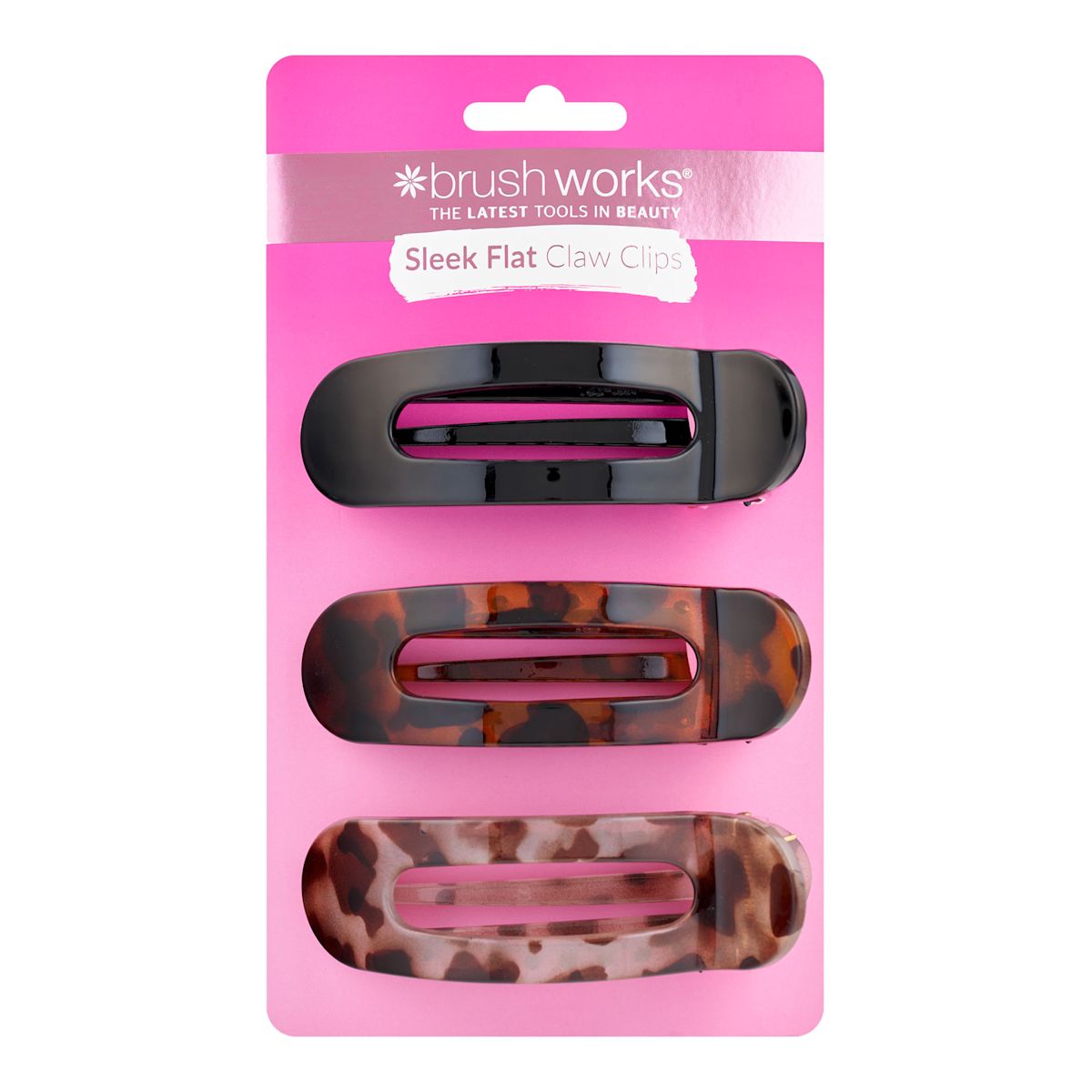 Sleek Flat Claw Clips