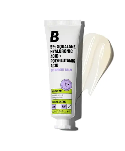 By BEAUTY BAY - 5% Squalane, Hyaluronic Acid + Polyglutamic Acid Overnight Balm