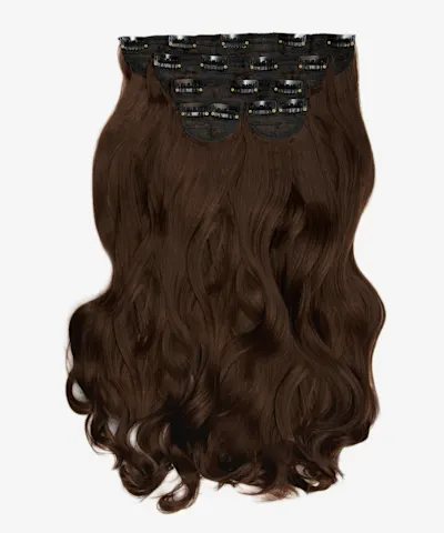 Lullabellz - Super Thick 22" 5 Piece Curly Clip In Extensions