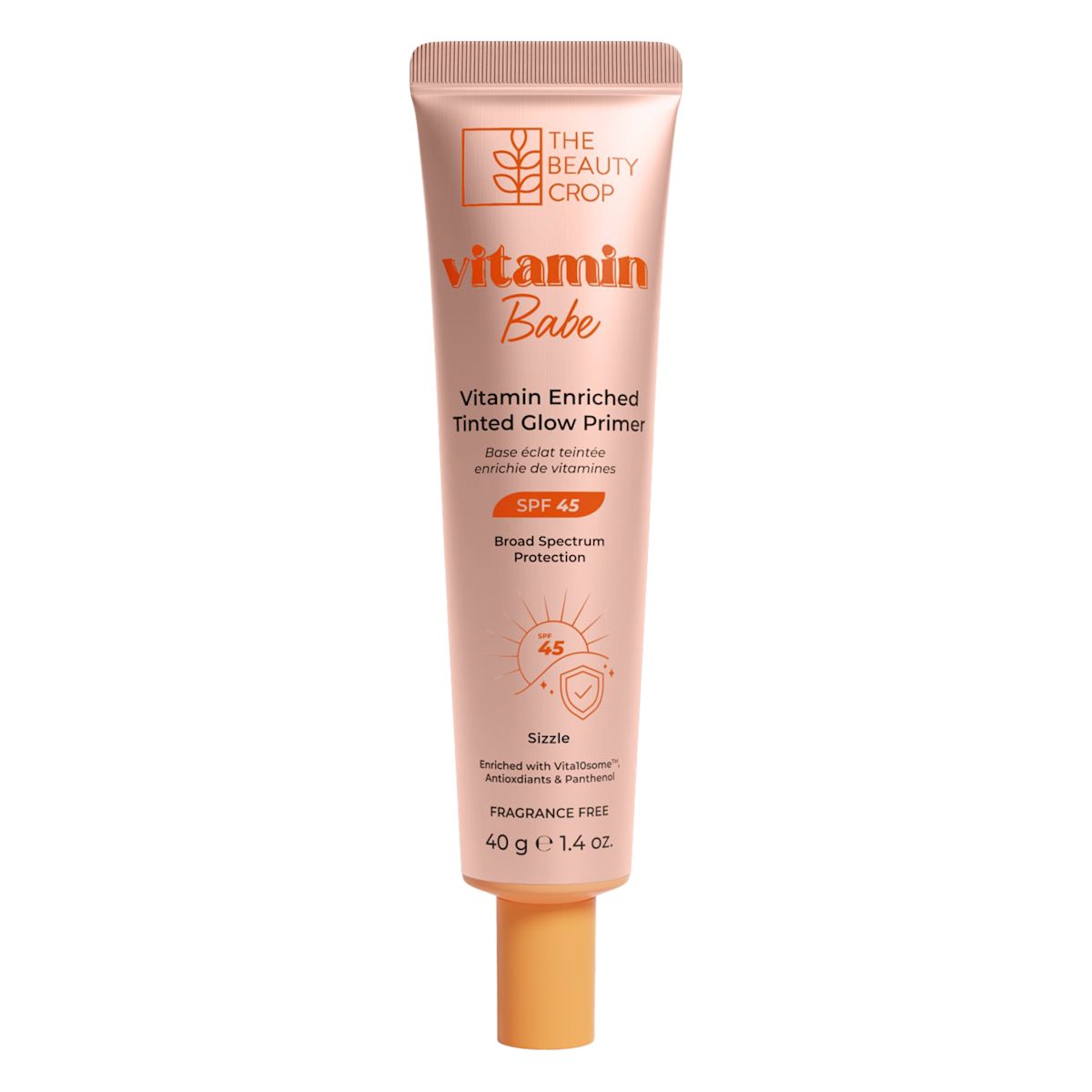 Vitamin Babe SPF 45 Tinted Glow Primer - Sizzle