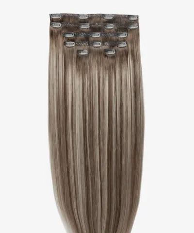Beauty Works - 18" Double Hair Set Clip-In Extensions