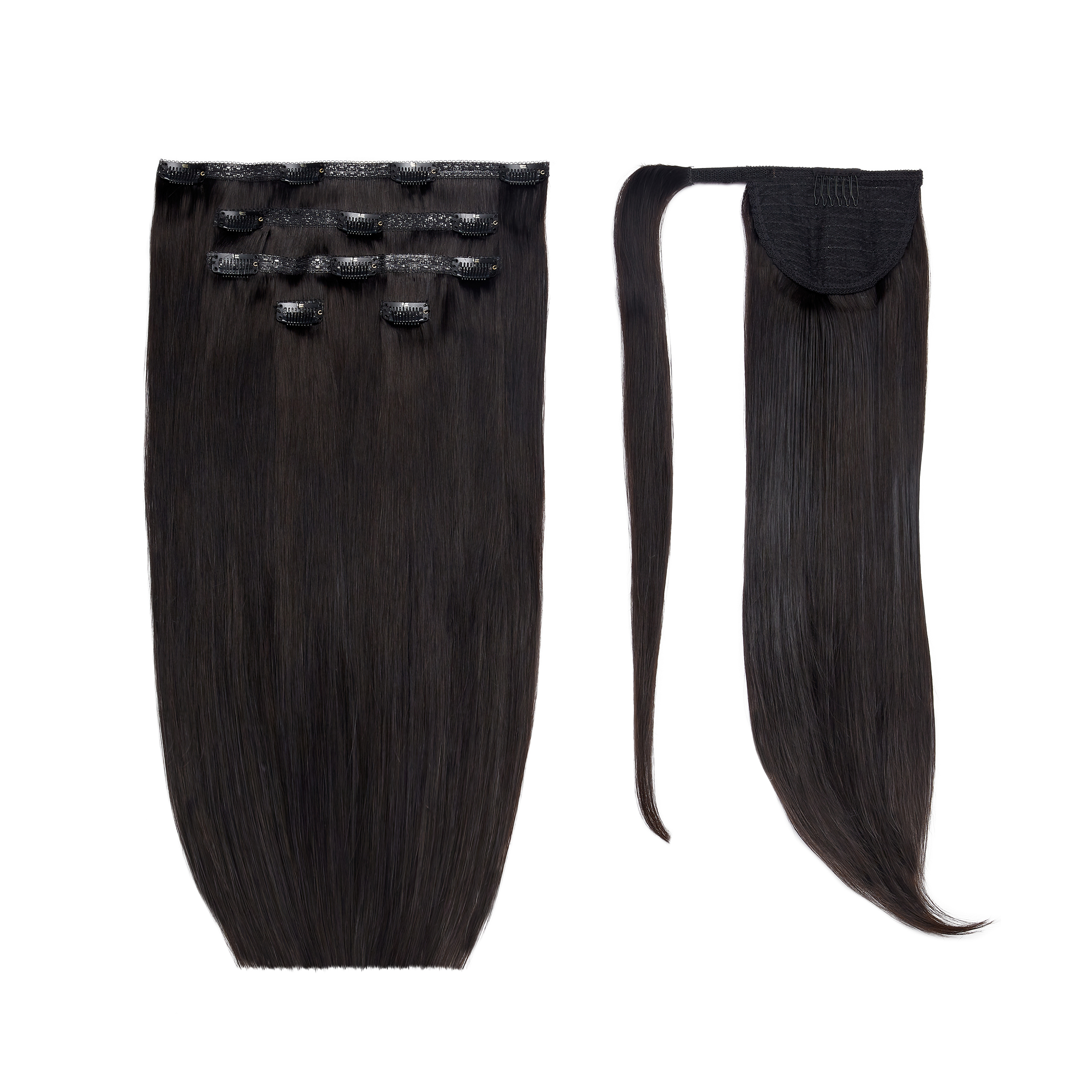 Ultimate Pony Hybrid Summer Hair Set 18" Natural Black