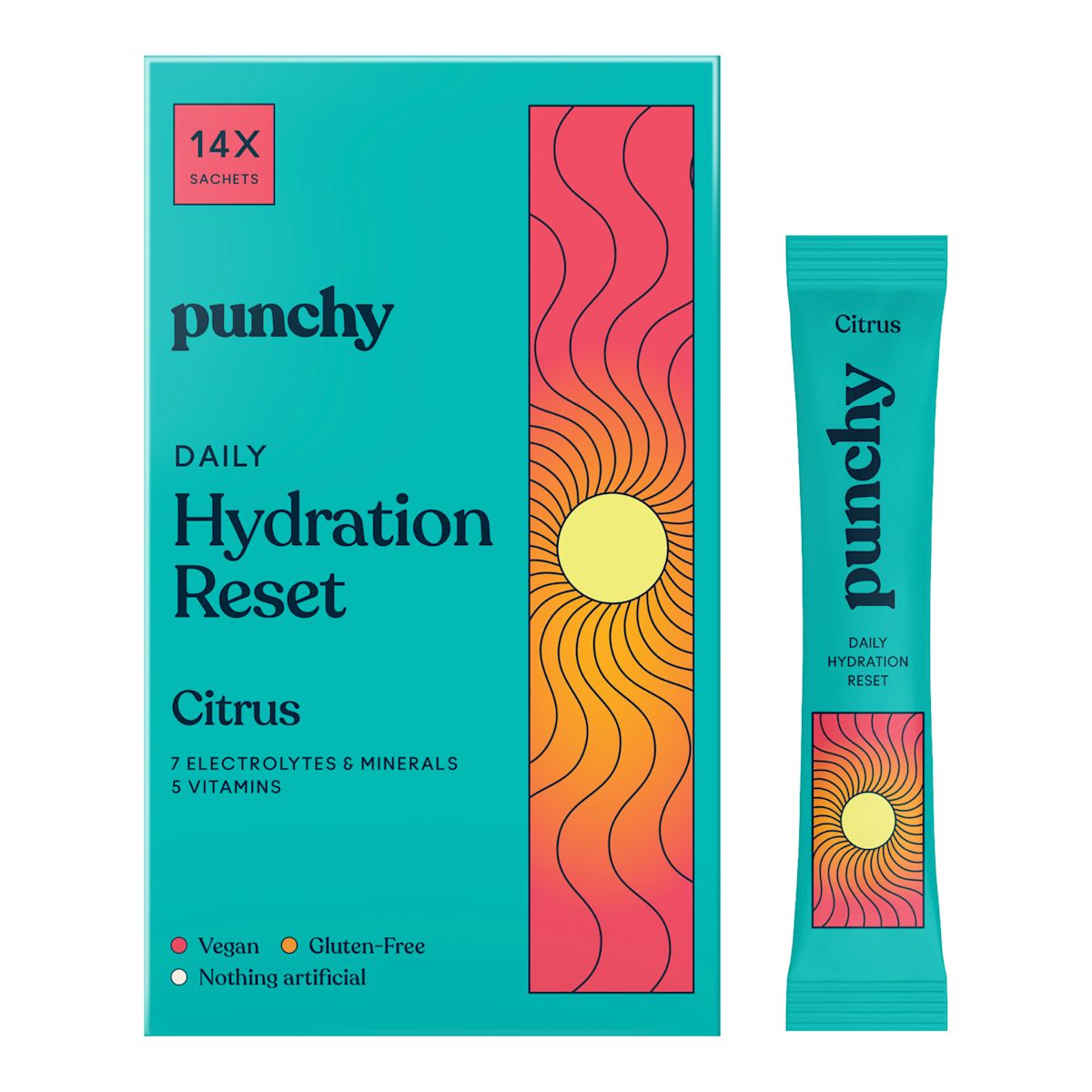 Daily Hydration Reset Citrus - Daily Hydration Reset Citrus x 14 Sachets