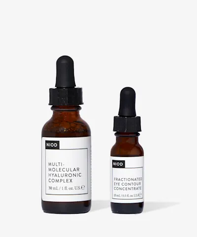 NIOD - Fractionated Eye Contour Concentrate + Multi Molecular Hyaluronic Complex Duo