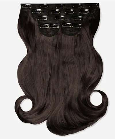 Lullabellz - Super Thick 16" 5 Piece Blow Dry Wavy Clip In Extensions