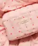 The Flat Lay Co. - Marshmallow Open Flat Box Bag in Sweet Pink Hearts