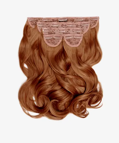 Lullabellz - Super Thick 16" 5 Piece Blow Dry Wavy Clip In Extensions
