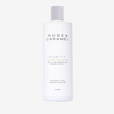 Rose & Caramel Purity Tan Removing Bubble Bath