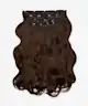 Lullabellz - Super Thick 22" 5 Piece Natural Wavy Clip In Extensions
