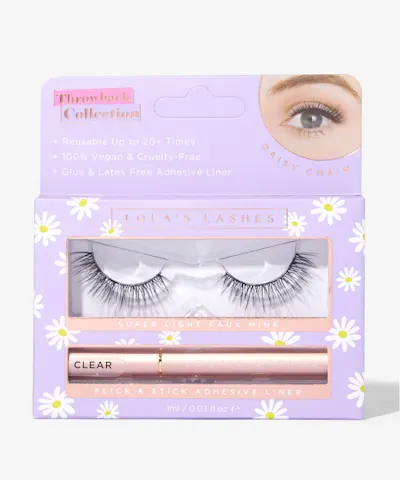 Lola's Lashes - Daisy Chain Strip Lash & Adhesive Set