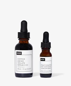 niod Fractionated Eye Contour Concentrate + Copper Amino Isolate Serum 3 1:1 Duo