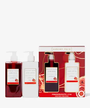 Sunday Rain Pomegranate & Fig Hand Duo