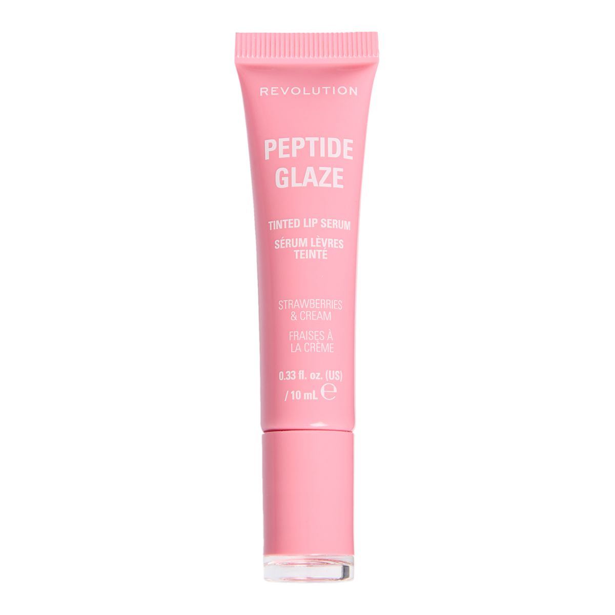 Peptide Glaze Tinted Lip Serum - Strawberries & Cream
