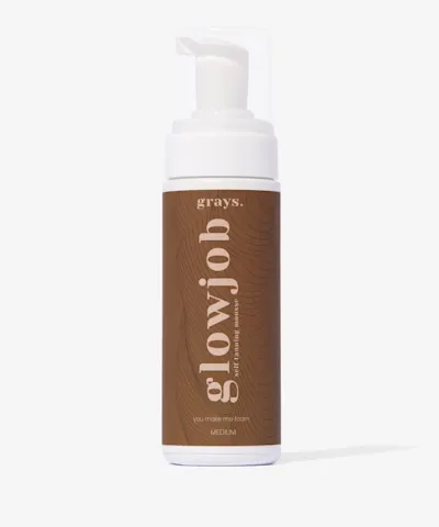 grays. - Glowjob Fake Tan Mousse - You Make Me Foam