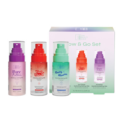 The Beauty Crop Women's Glow & Go Set - Mini Mist Trio