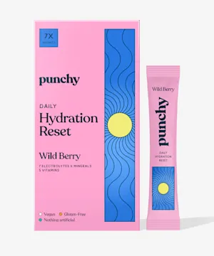punchydrinks Daily Hydration Reset Wild Berry