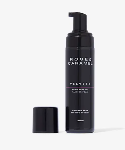 Rose & Caramel - Velvety Dark Olive Self Tanning Mousse