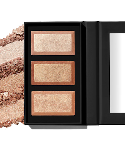 By BEAUTY BAY Highlighter Trio Palette Golden Glow