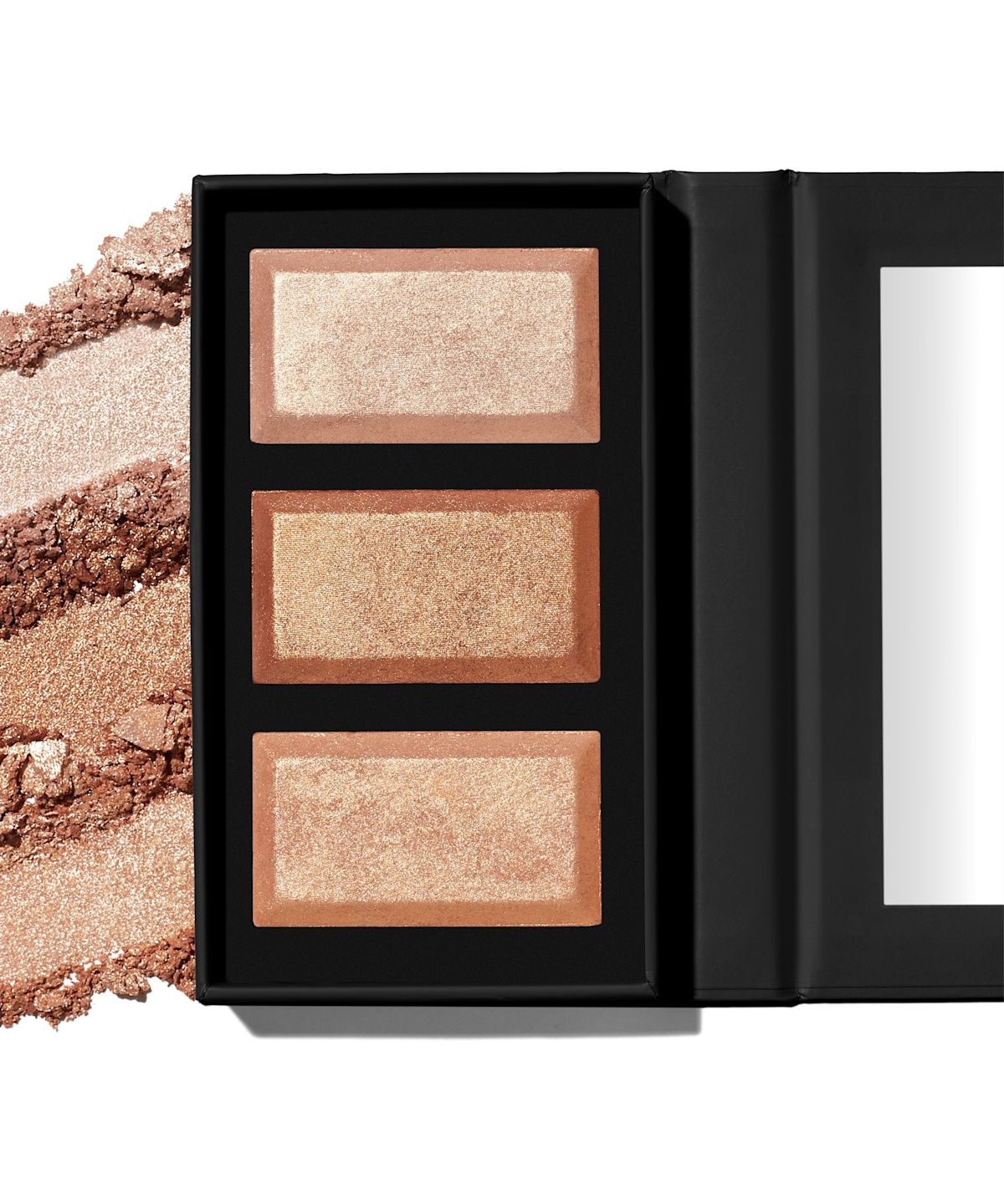By BEAUTY BAY Highlighter Trio Palette Golden Glow