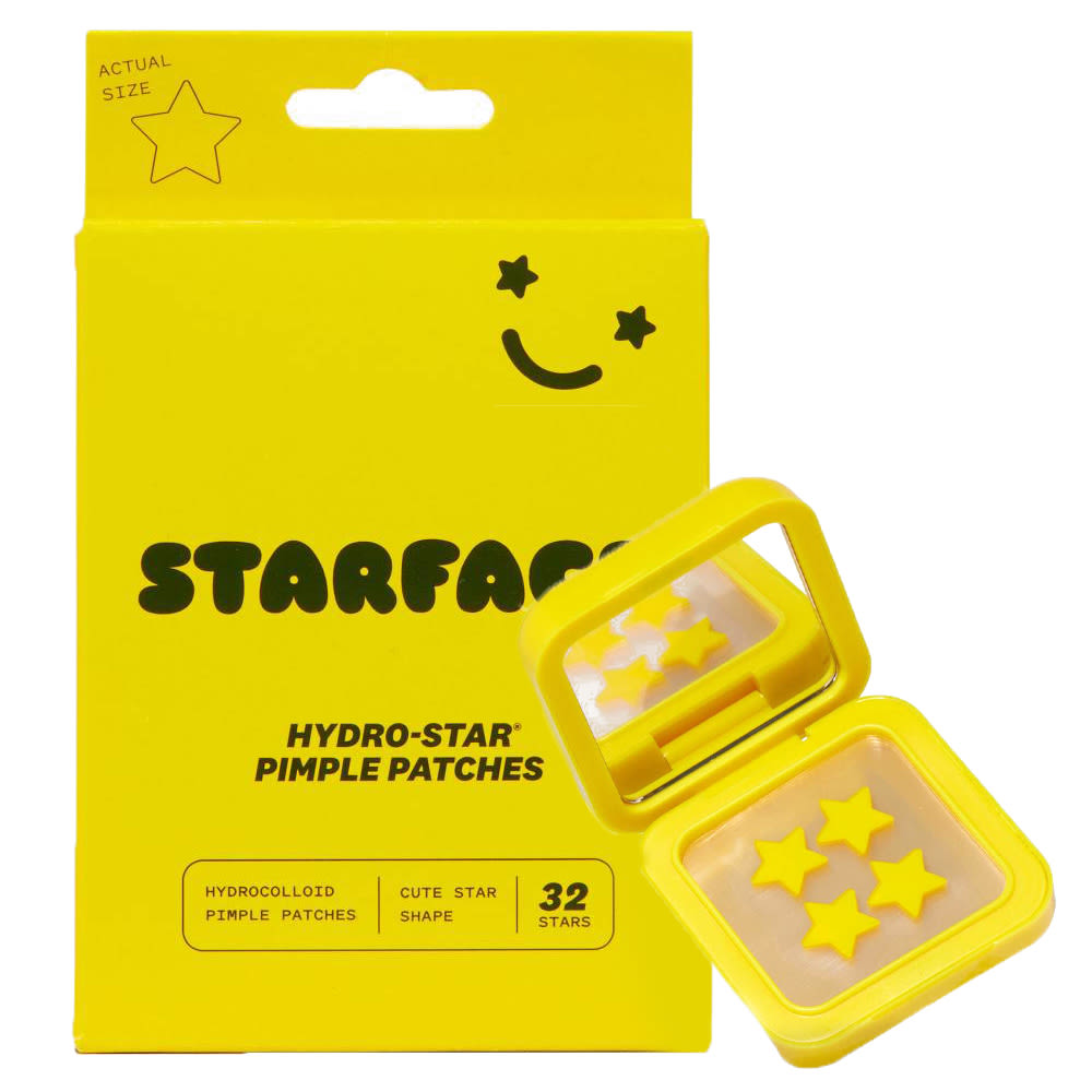 Starface Hydro-Stars® Hydrocolloid Pimple Patches + Case & Refill Duo