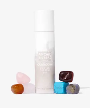 psychicsisters Capricorn Zodiac Crystal Collection