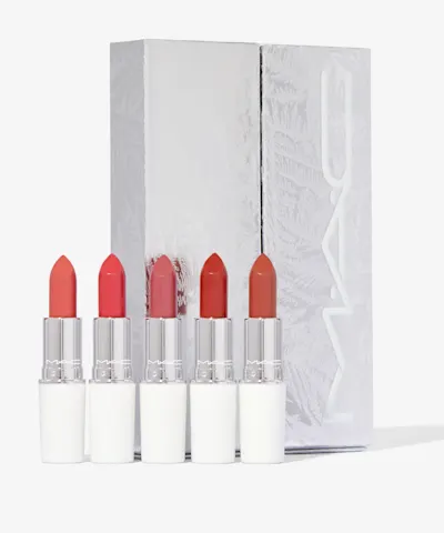 MAC Cosmetics - Frostbitten Kiss Lustreglass Lipstick x5