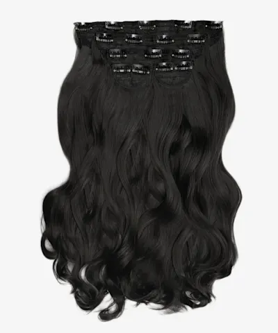 Lullabellz - Super Thick 22" 5 Piece Curly Clip In Extensions
