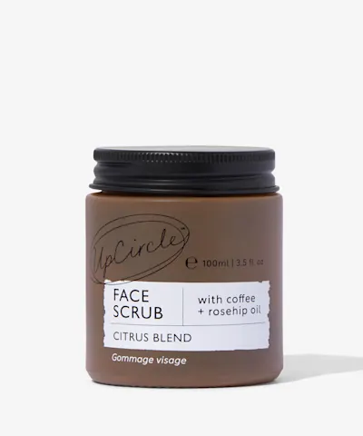 UpCircle Beauty - Natural Face Scrub - Citrus Blend for Dry Skin