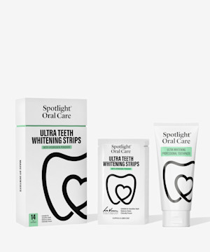 Spotlight Oral Care - Ultra Teeth Whitening Strips 14 Days + Whitening Toothpaste