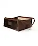 The Flat Lay Co. - Jelly Flat Lay Makeup Box Bag Espresso