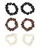 Brushworks - Skinny Satin Scrunchies
