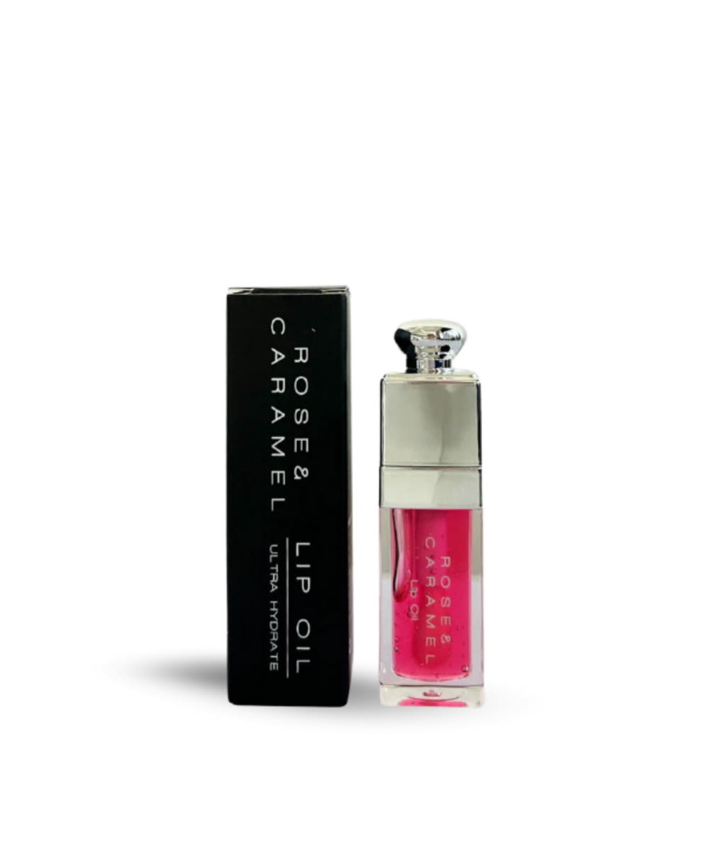 Rose & Caramel Lip Oil Bubblegum Burst