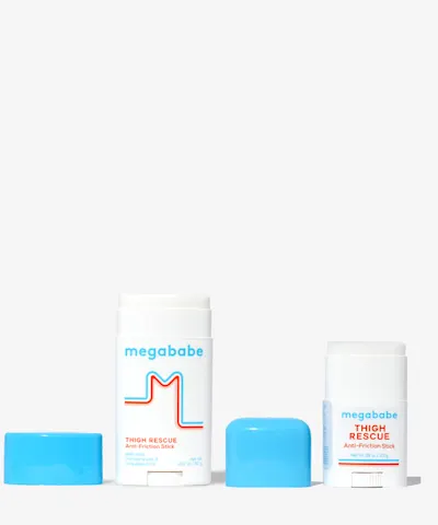 Megababe - Full Size and Travel Size Thigh Rescue Anti-Friction Stick Duo