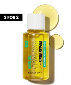By BEAUTY BAY Nourish + Fibre Repair Hair Oil