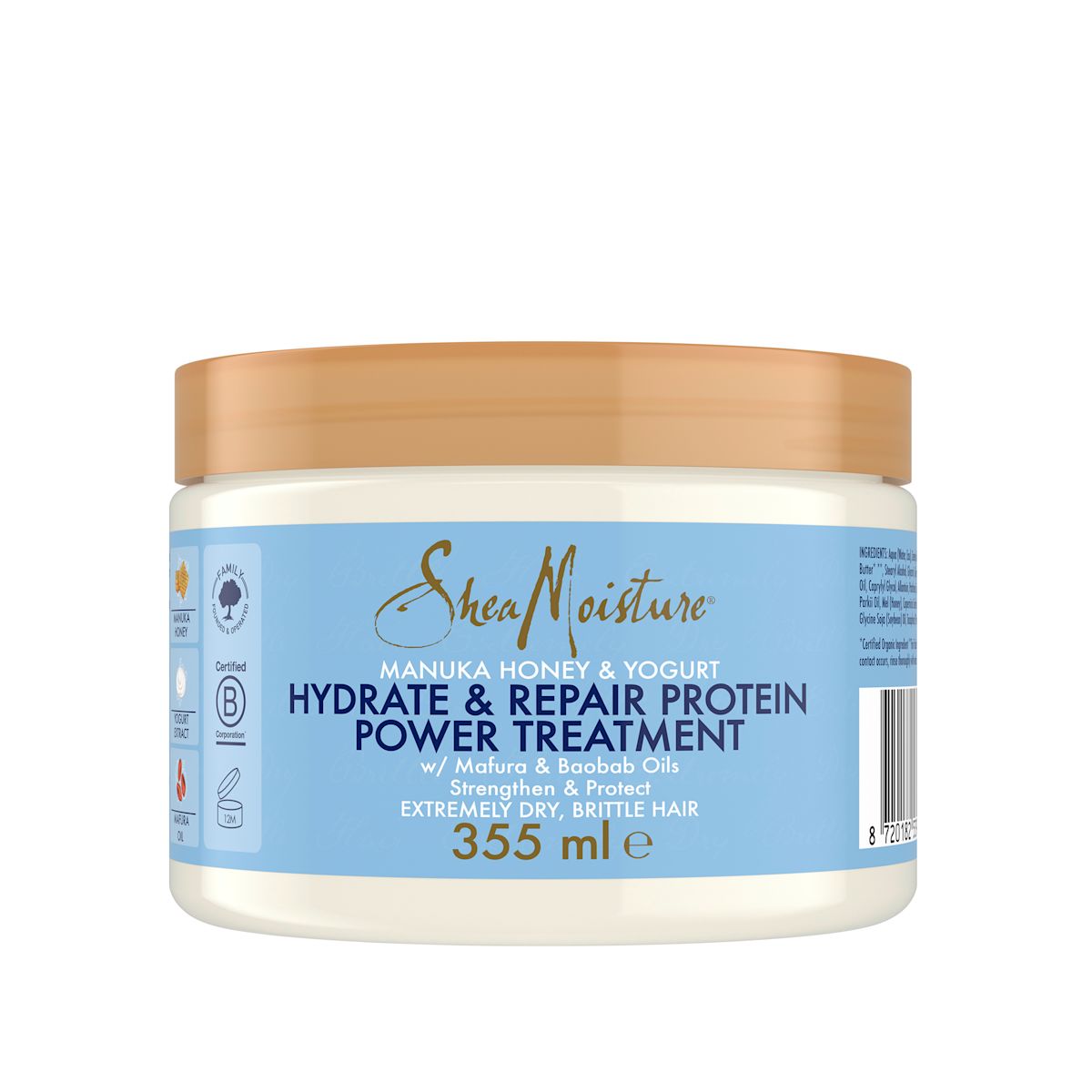 Shea Moisture Manuka Honey & Yogurt Hydrate & Repair With Castor Oil