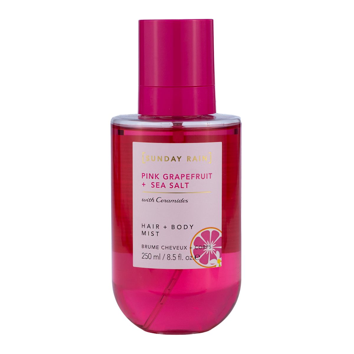 Sunday Rain Pink Grapefruit & Sea Salt Hair & Body Mist
