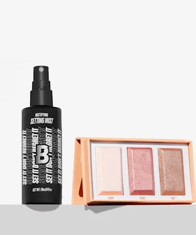 By BEAUTY BAY - Highlighter Palette + Setting Spray Duo