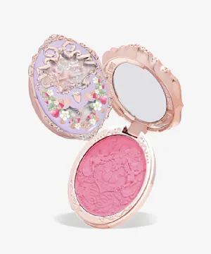 flowerknows Violet Strawberry Rococo Embossed Blush