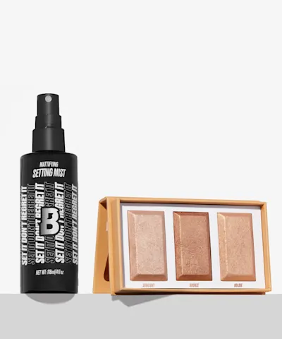 By BEAUTY BAY - Highlighter Palette + Setting Spray Duo