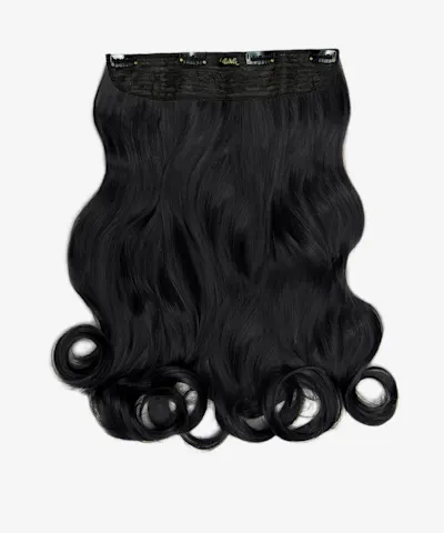 Lullabellz - Thick 20" 1 Piece Curly Clip In Hair Extensions